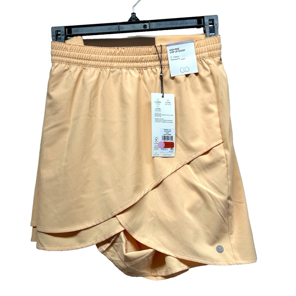 Calia Women's Step-Up Peach Sherbet 2XL Shorts (G1)